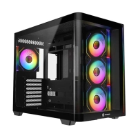 Revenger Air Tank BTF Mesh Full Tower Black ATX Gaming Desktop Case with 4 ARGB Fan